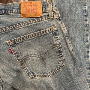 Vintage Levi’s 529 Low Rise Straight Jeans W32 L30 Y2K Light Wash USA